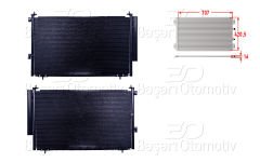 KLIMA RADYATORU 707X420,5X16 | TOYOTA RAV4 2.0 2.2 2.5D 12 > | WISCO