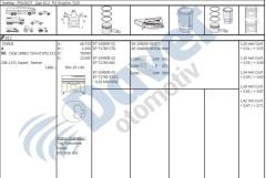 MOTOR PISTON SEGMAN TAKIM 82,20MM STD 0,20 KISA PEUGEOT PARTNER SCUDO BERLINGO EXPERT JUMPY DW8 DW8B