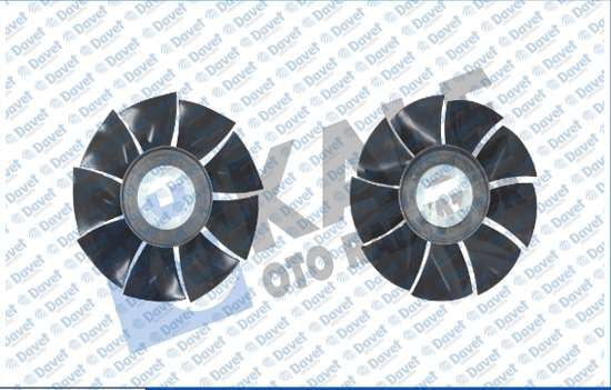FAN TERMIK TEKLI FAN DIZEL IVECO DAILY III 04<06  DAILY IV 06<11  DAILY V 11<14  DAILY VI 14<16/16=>  MASSIF 26L11-60C18