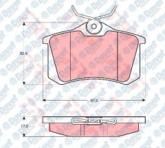 ARKA FREN BALATASI FLUENCE-MGN II-III-207-308-307-PARTNER-C3-C4-BORA-PASSAT 97>GOLF IV-V-POLO 87x52.9x17