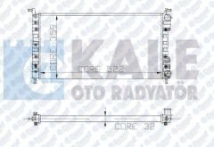 SU RADYATORU FIAT PALIO 1.2/1.4 - WEEKEND 96-> 2 SIRA AL+PL ALIMINYUM