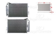 KLIMA RADYATORU 545X380X16 | RENAULT CLIO 3 1.5 DCI MODUS 1.4 I 1.5 DCI 1.6 I 08 > | WISCO