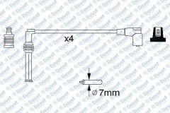 BUJI KABLOSU SILIKON SET OPEL ASTRA F COMBO CORSA B TIGRA VECTRA B