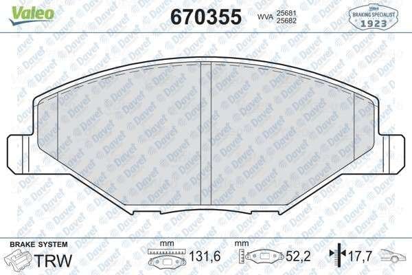 DISK FREN BALATA ON VOLKSWAGEN POLO 1.6 05/15>/SKODA FABIA 1.2 11/11>   ####