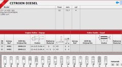 SİBOP TAKIMI 4492 4493 IN 8 EX 8 C3 1.4-16V DİZEL