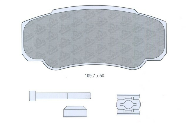 ARKA FREN BALATASI BOXER - DUCATO - JUMPER 94-06 16 JNT AKSESUARLI