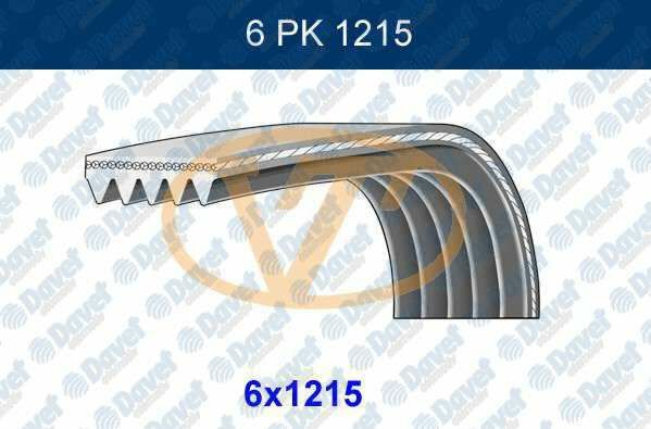 GMB 6PK1215 - KANALLI KAYIS