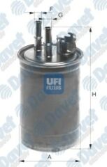 YAKIT FILTRESI FIESTA 1.8 DI 00- . FOCUS 1.8 DI/ TDDI 98-04 75 HP