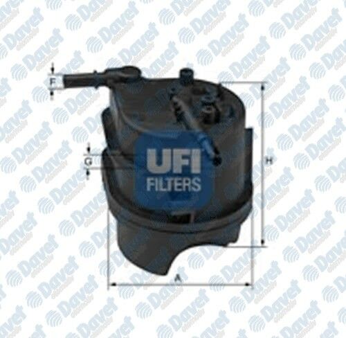 YAKIT FILTRESI MUSURLU PEUGEOT CITROEN FORD P206 P307 1.4HDI C2 C3 1.4HDI  FIESTA 1.4TDCI